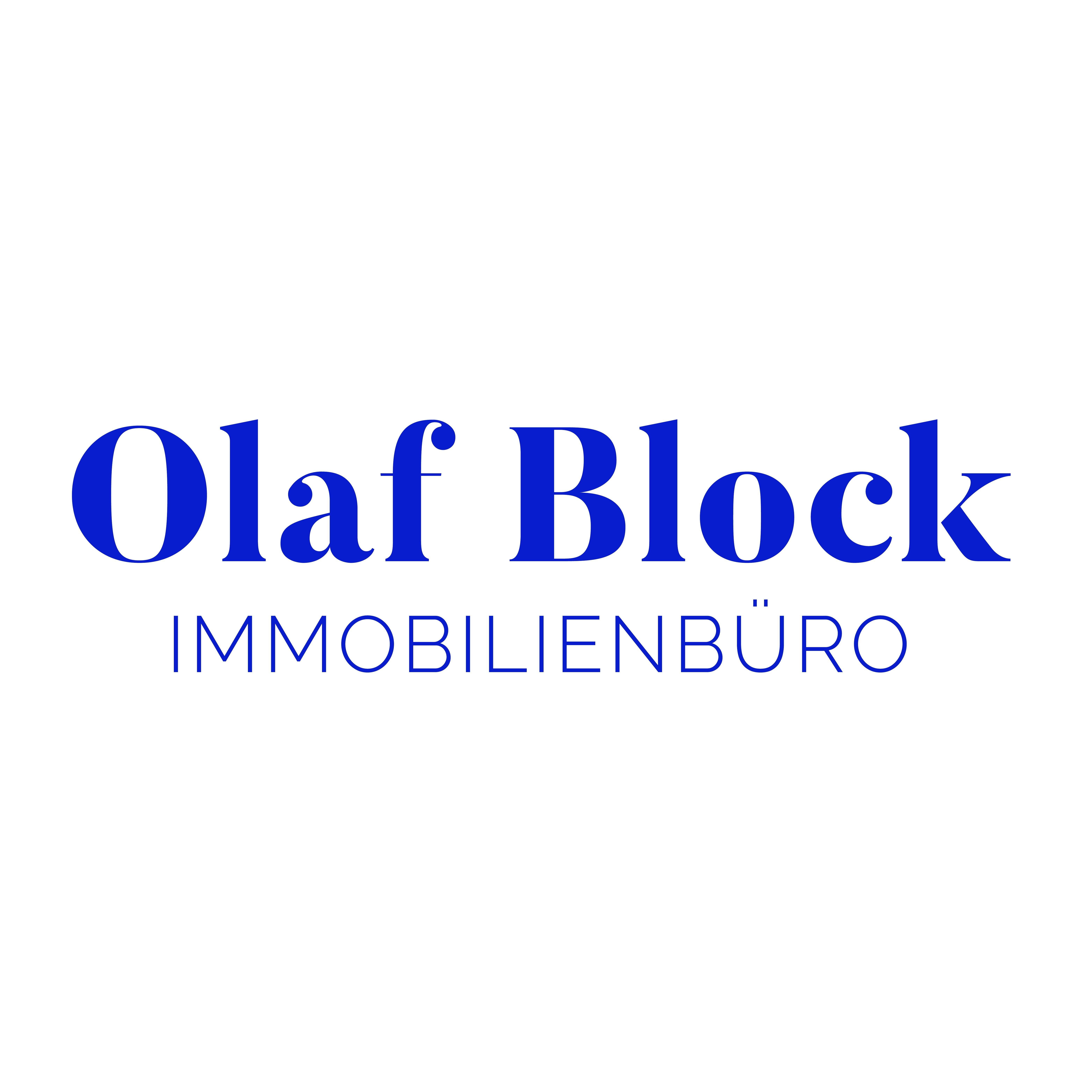 Logo von IMMOBILIENBÜRO Olaf Block