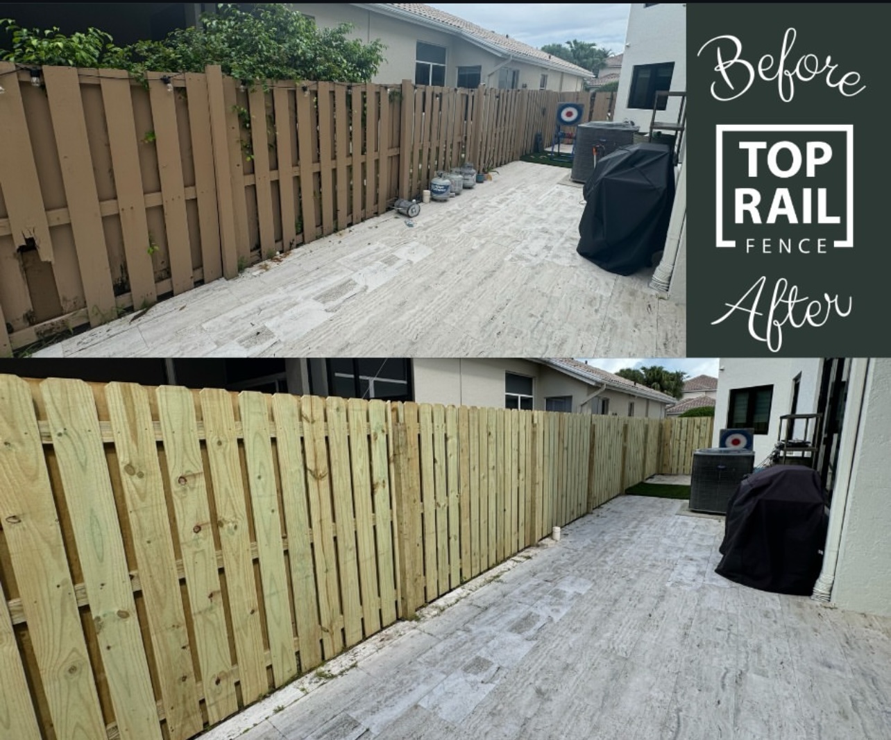 Top Rail Fence Pompano Beach Image