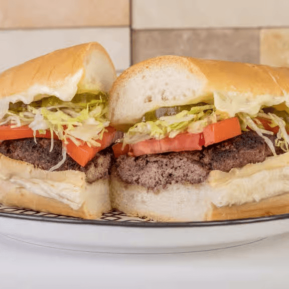 Lean Mean Cheeseburger Grinder