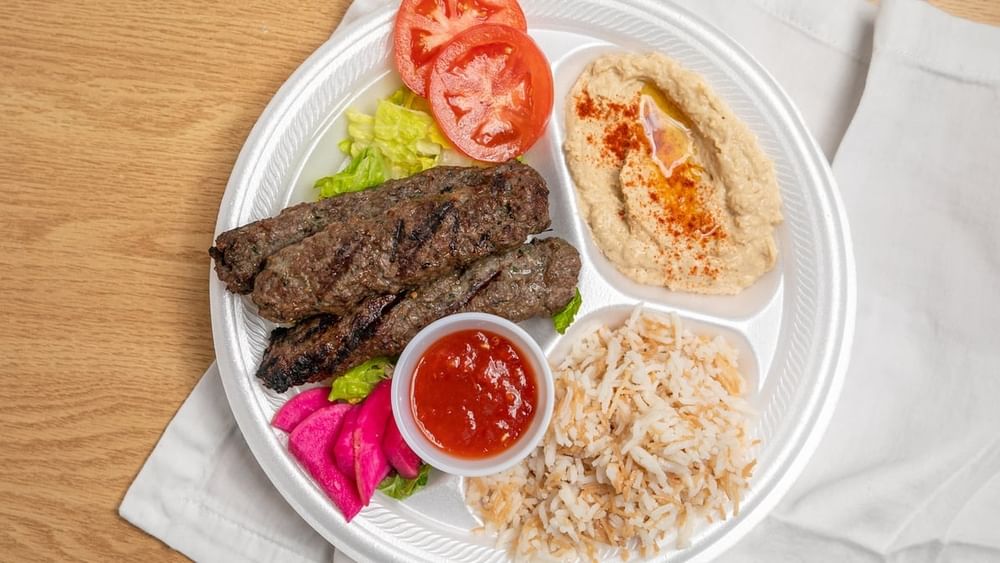 Kofta Kebab Plate