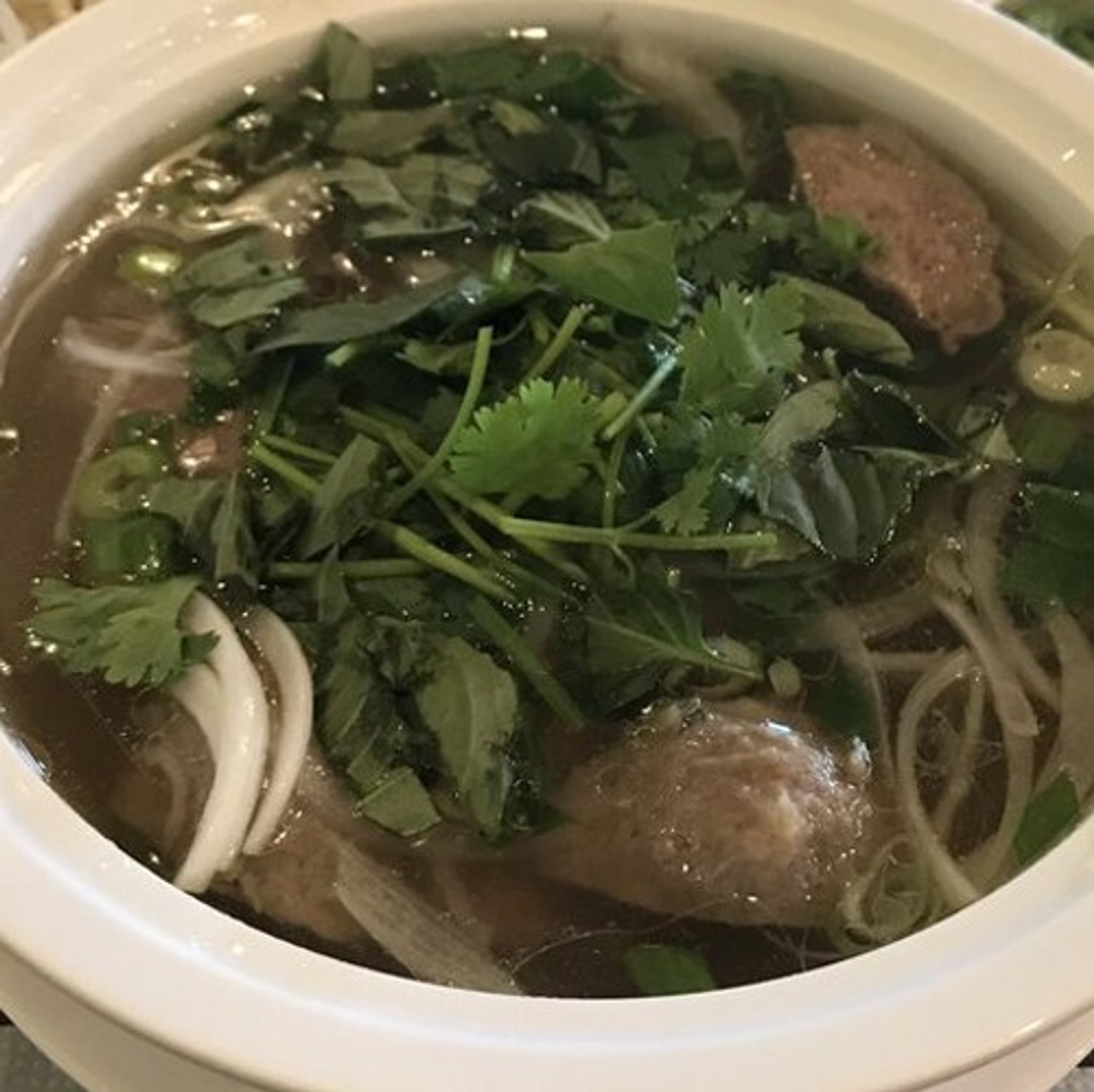 Meatballs Pho