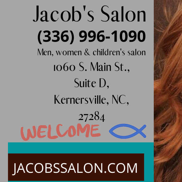 Jacob's Salon, 1060 S Main St, Suite D, Kernersville, NC MapQuest