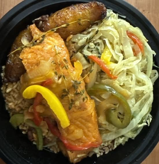 Brown Stew Salmon