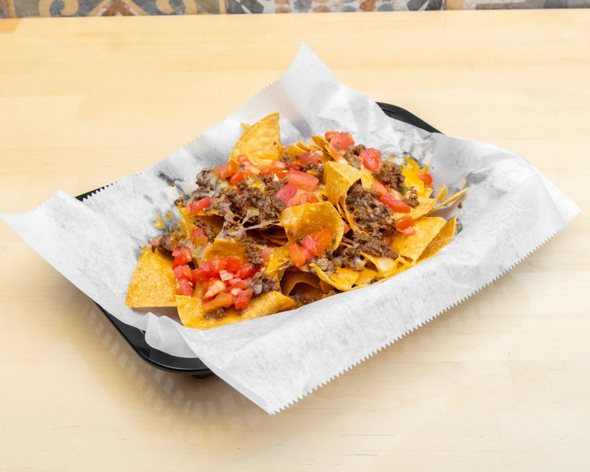 Nachos de Carne Molida (Beef)