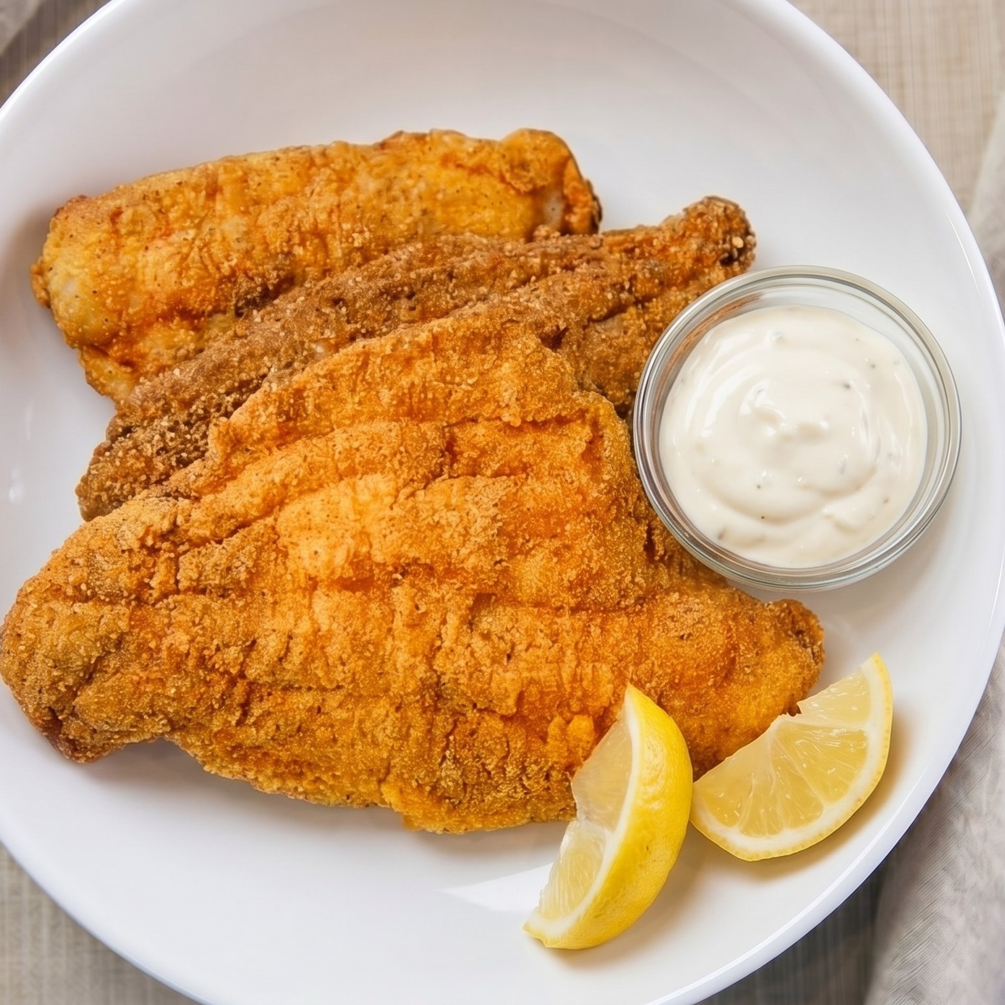 Large Catfish Dinner