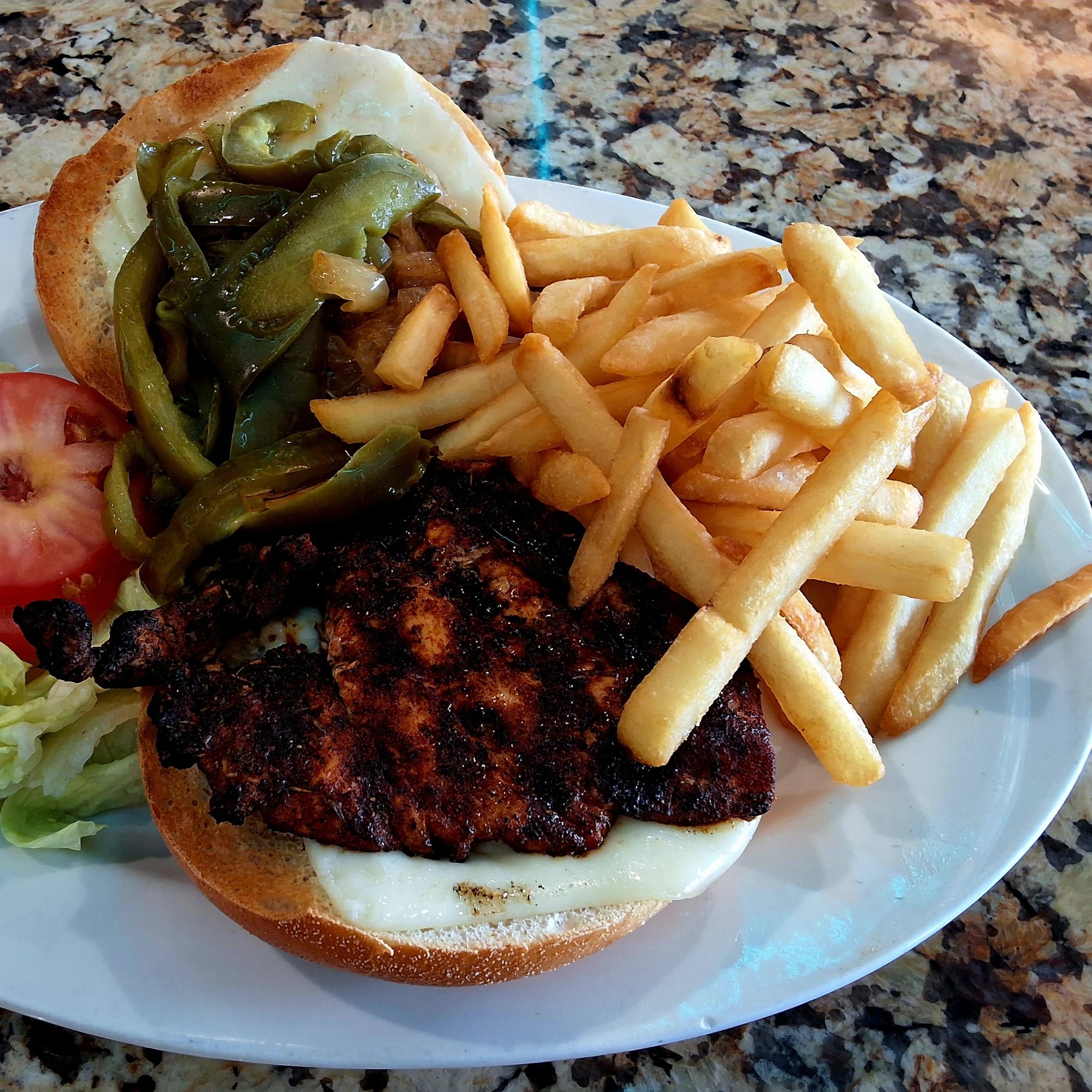 Cajun Grilled Chicken Sandwich