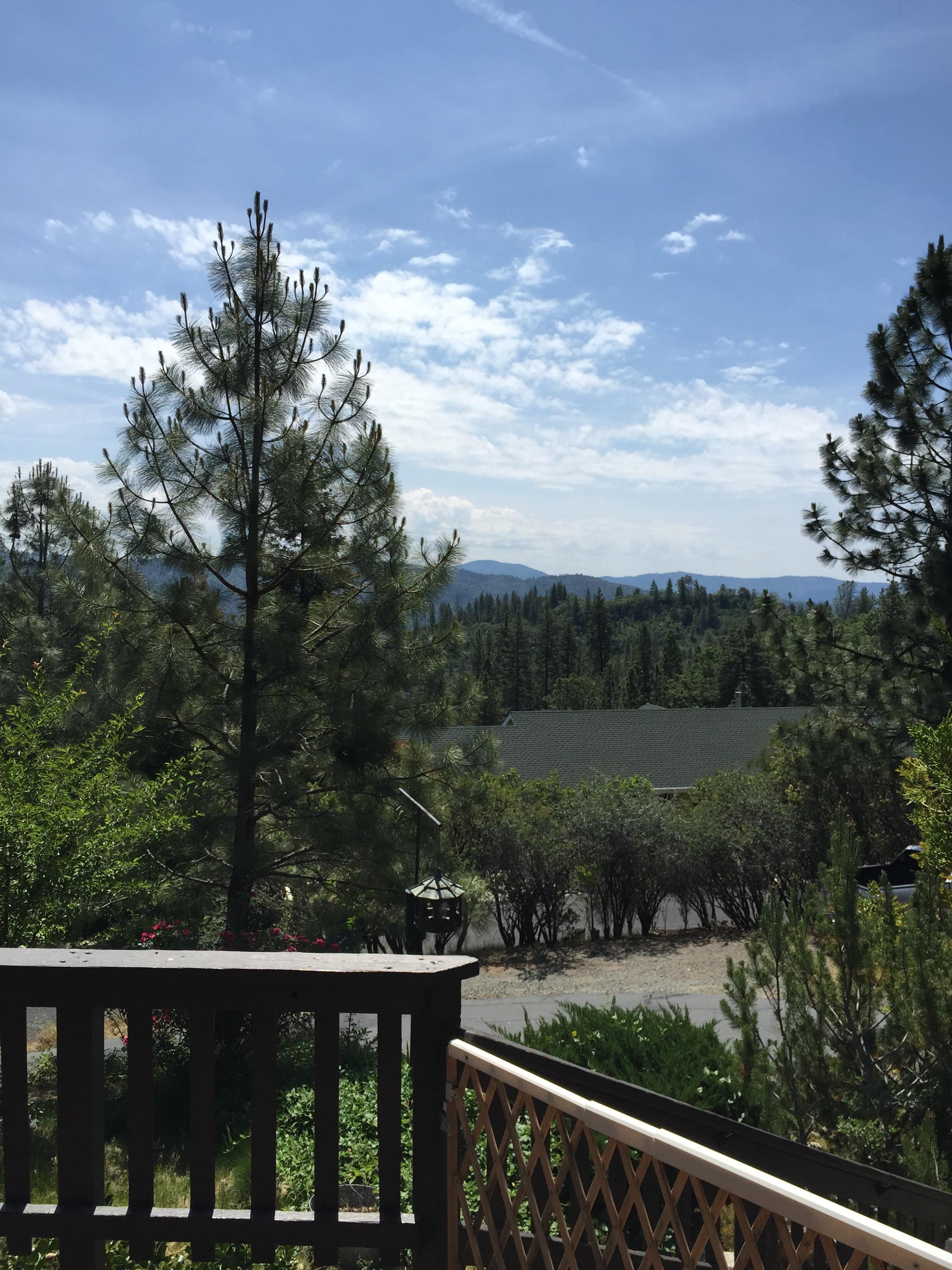 beautiful view in Hathaway Pines Home for sale