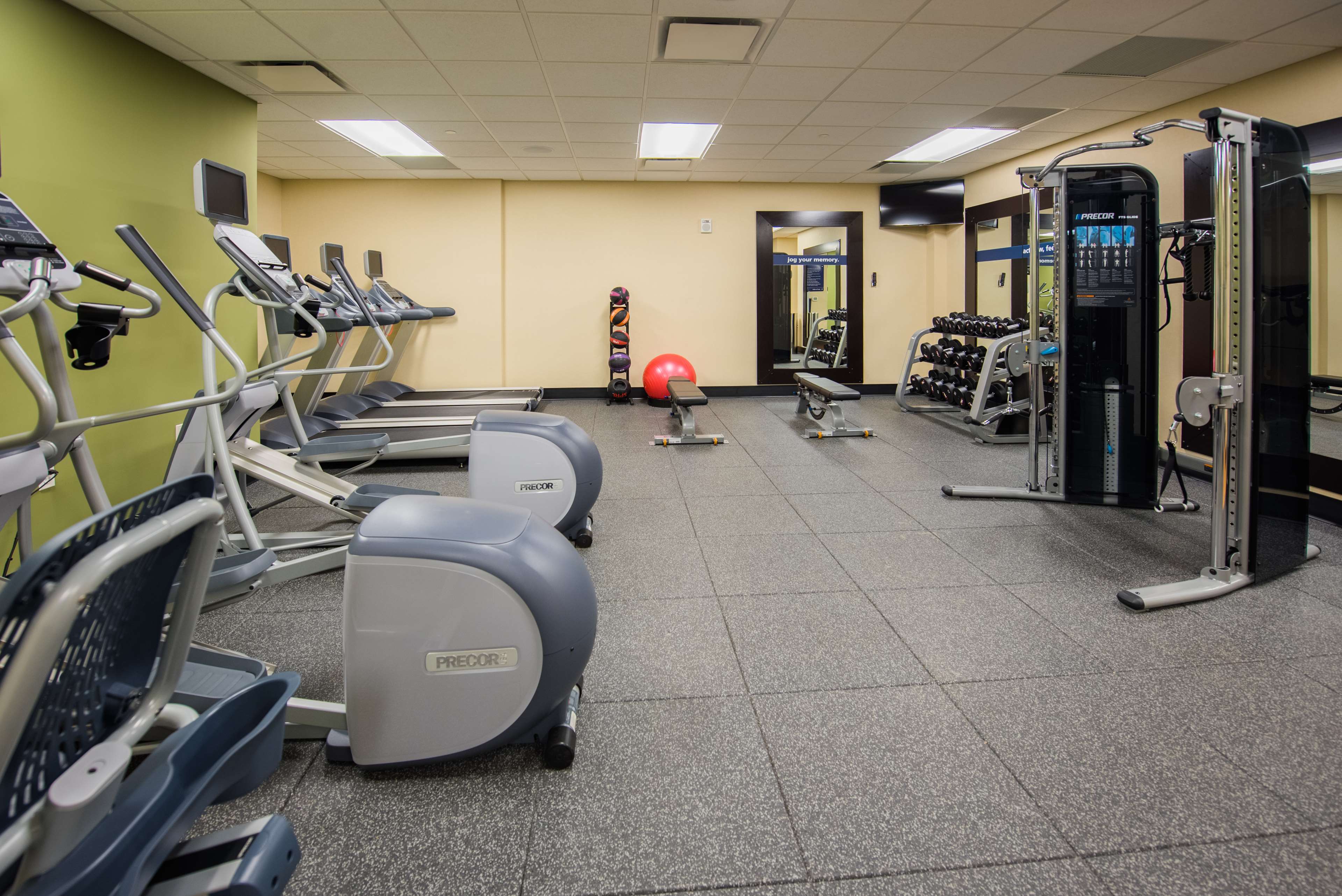 Health club  fitness center  gym