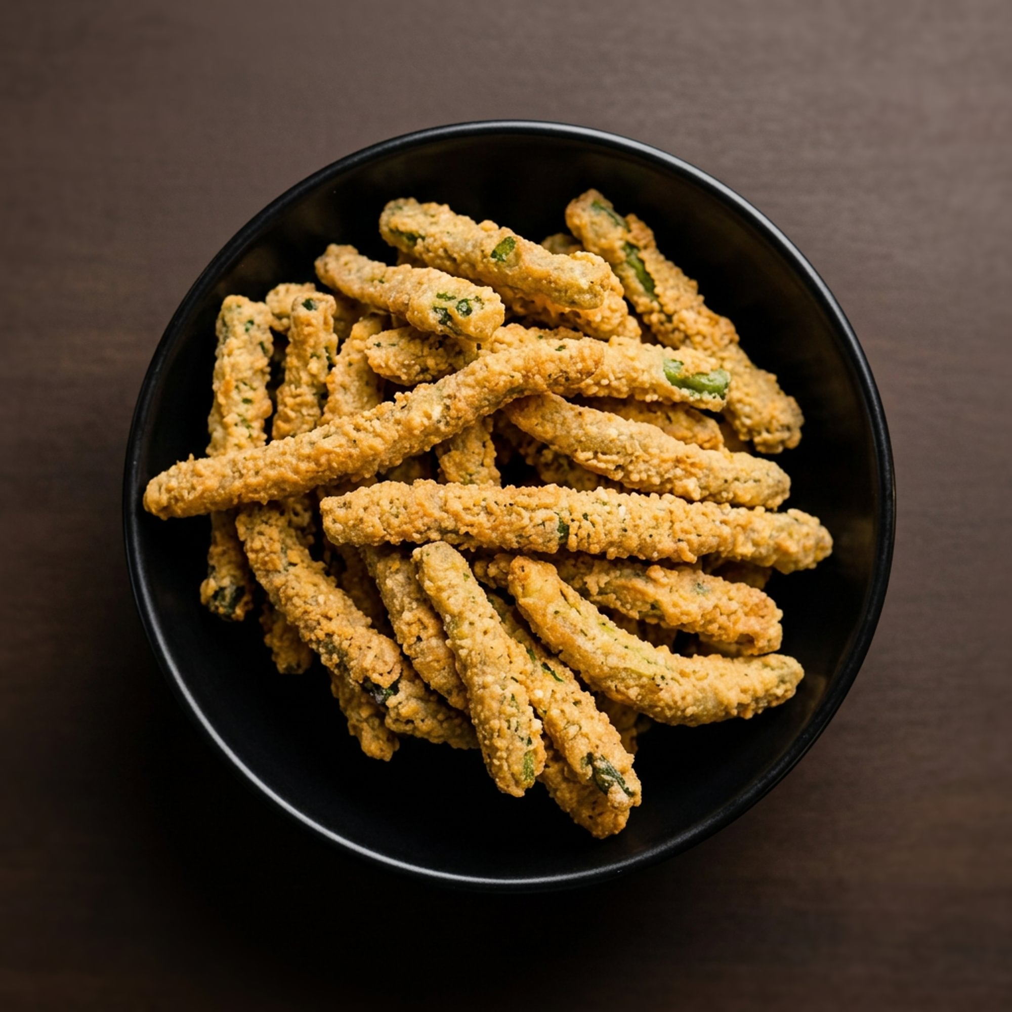 Fried Spicy Green Beans