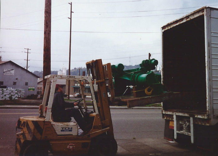 Standard Hoist & Winch Standard Electric Motor Service Photo