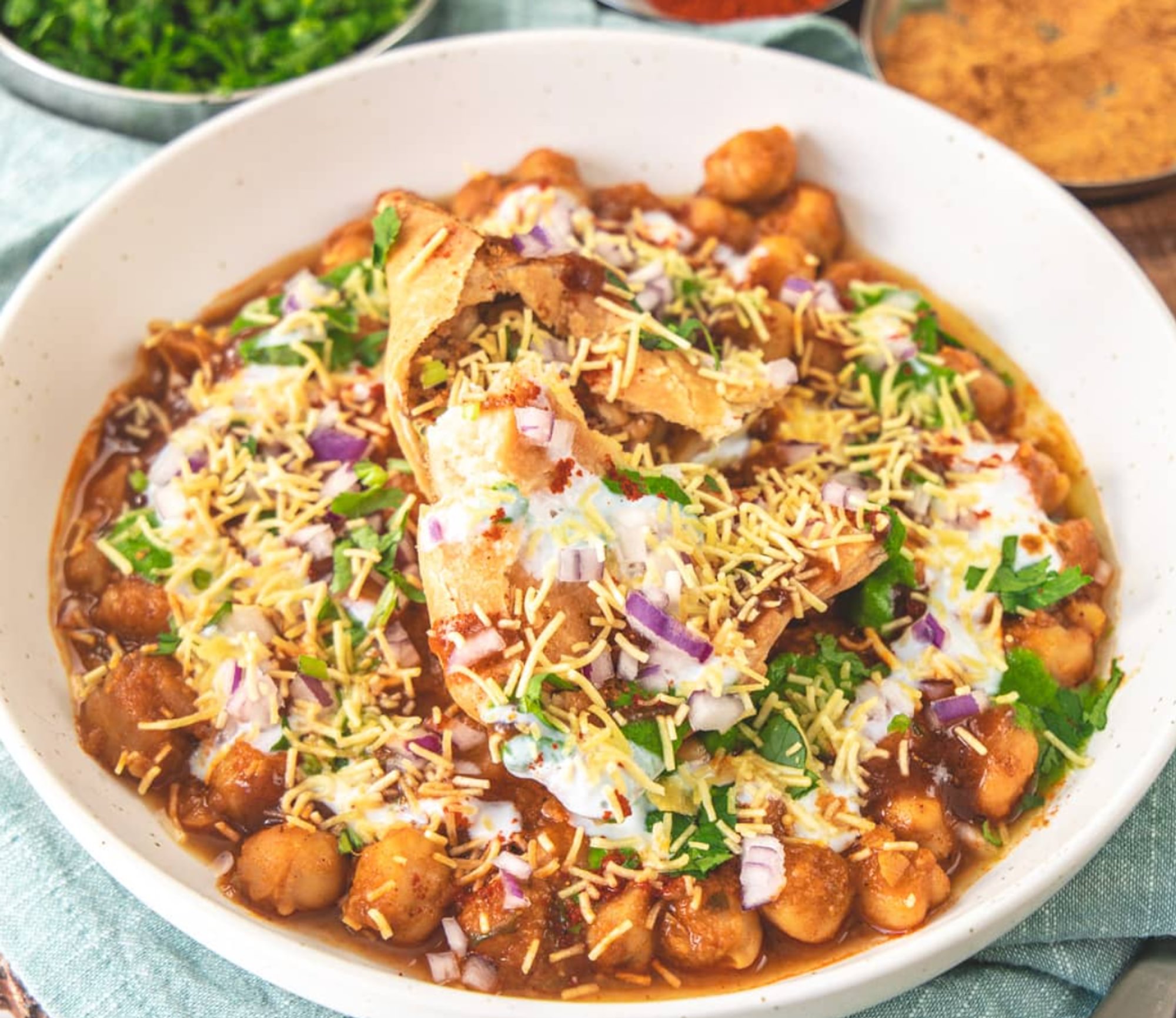 Samosa Chaat