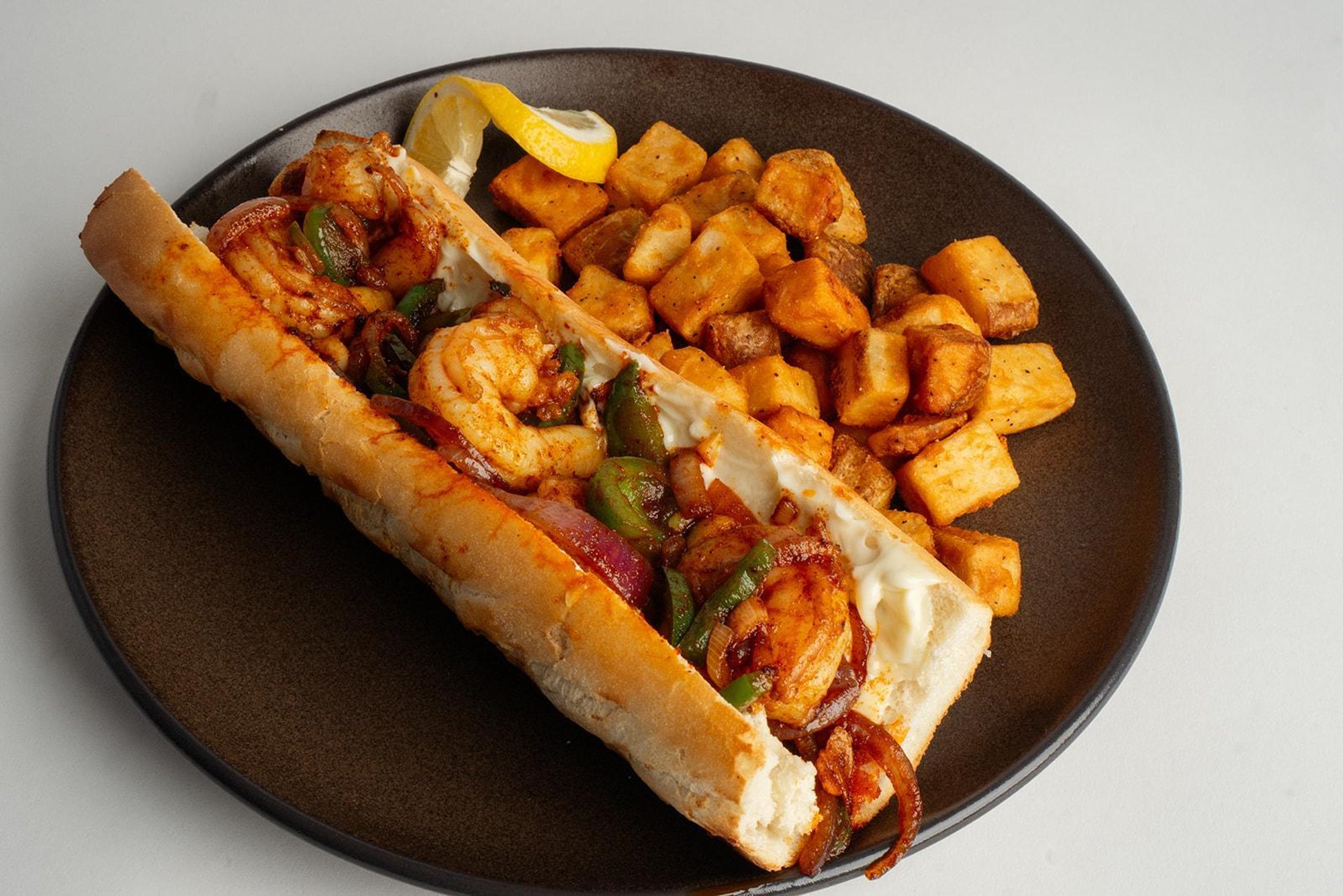 Spanish Shrimp & Pepper Bocadillos