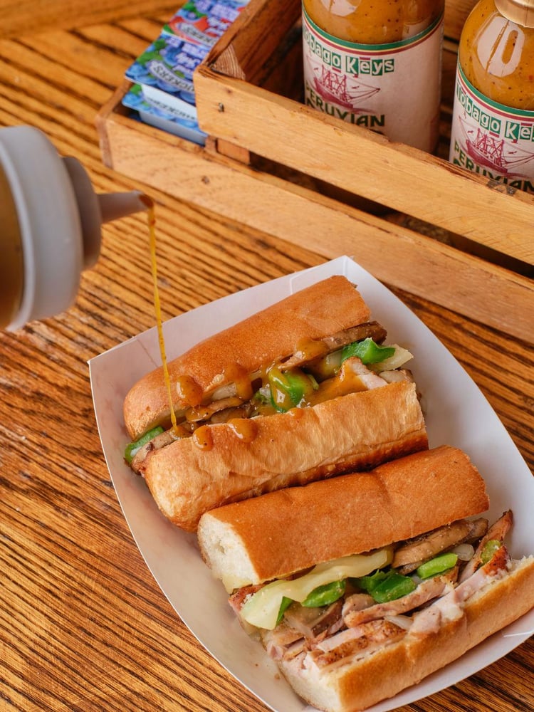 4'' Smoked Chicken Philly