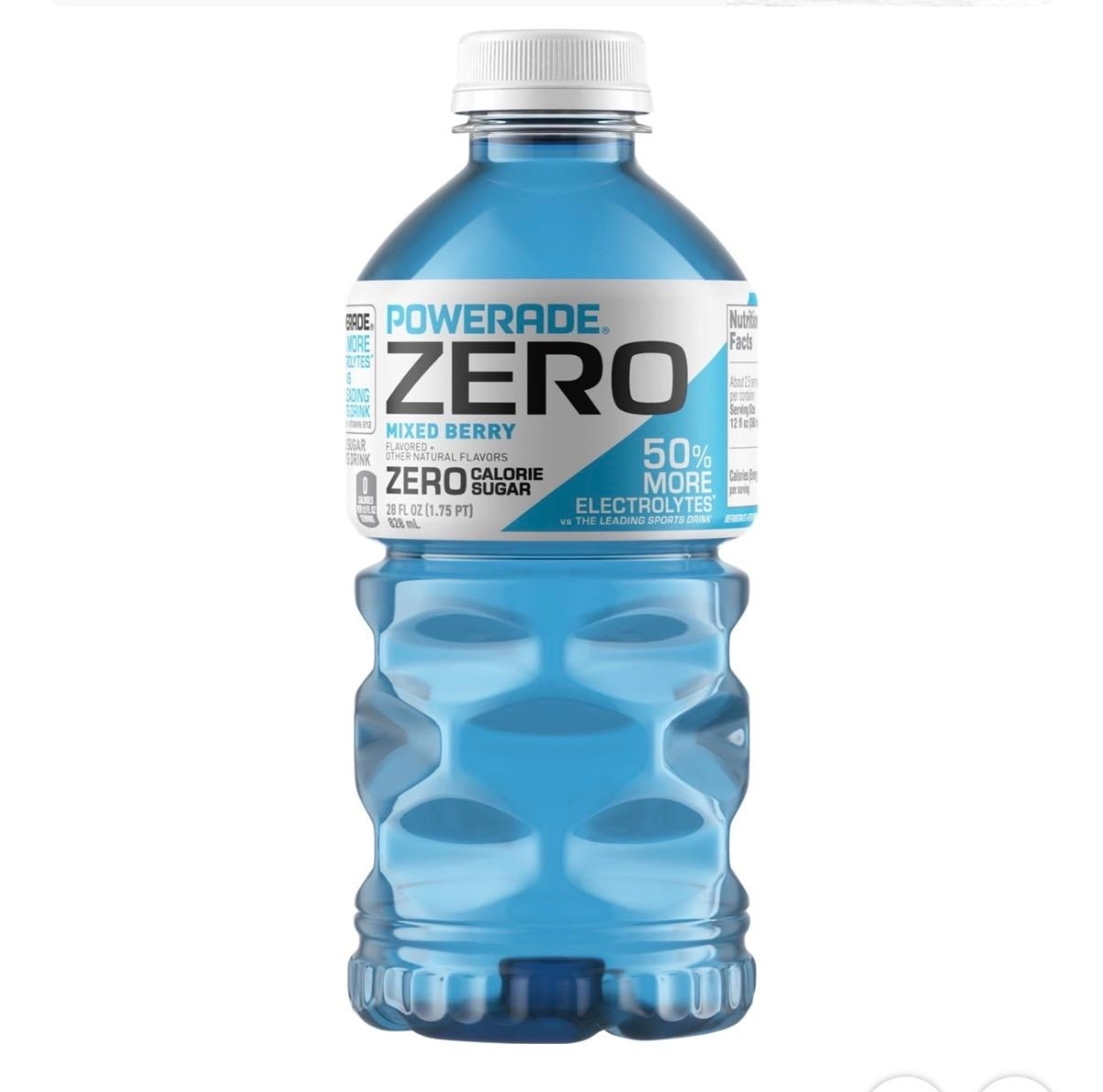 Blue Powerade Zero