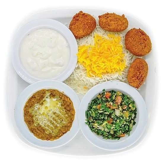 Falafel plate