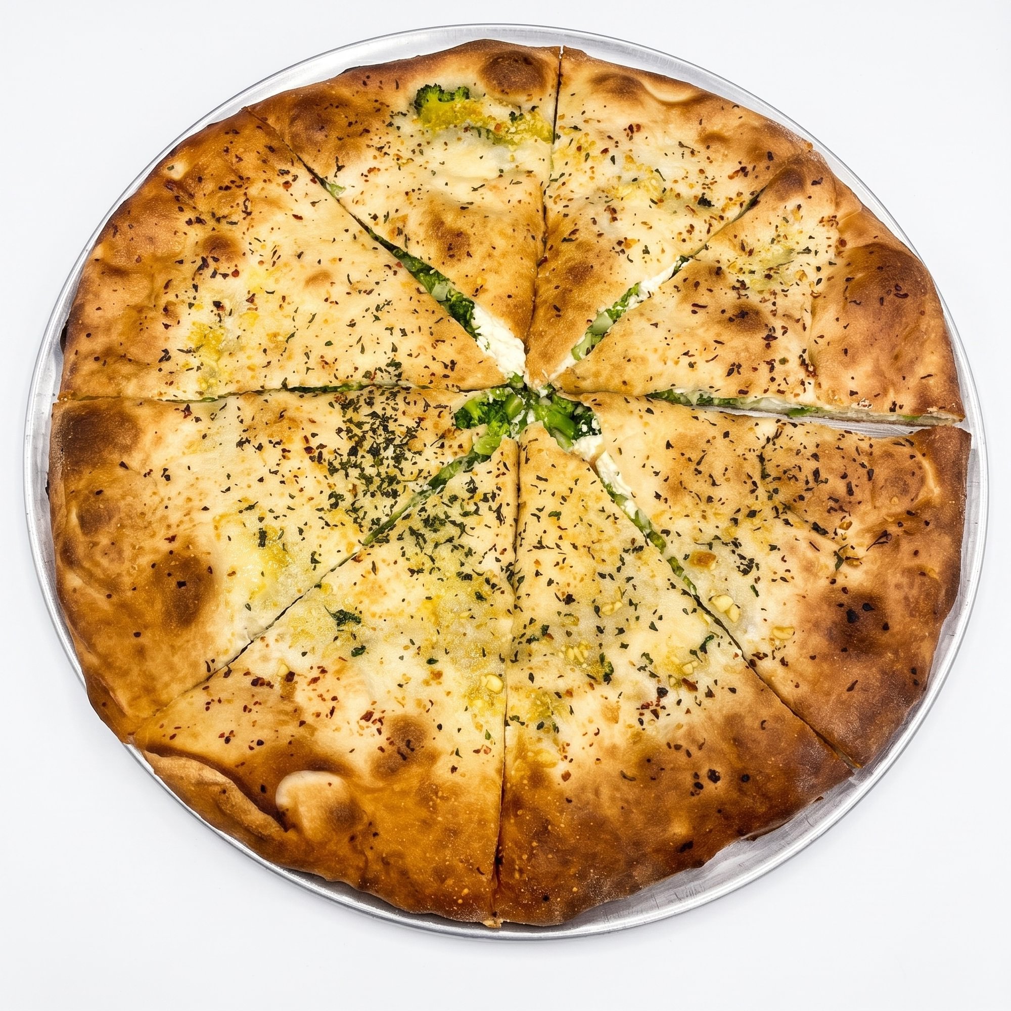 Stuffed Broccoli Pizza
