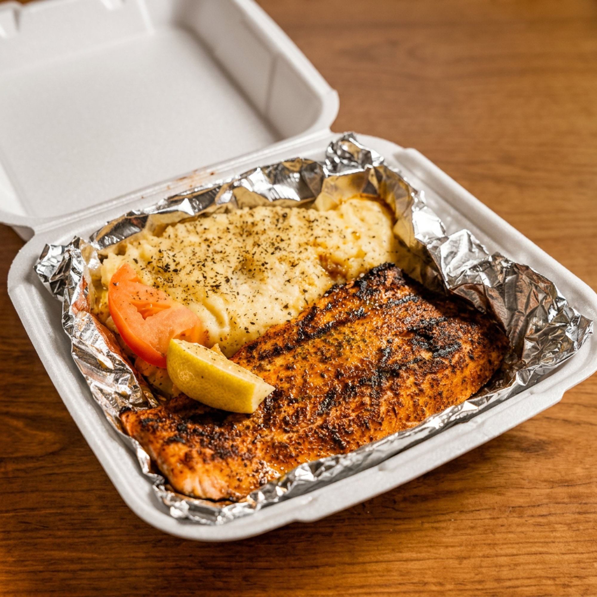 Charbroiled Lemon Trout
