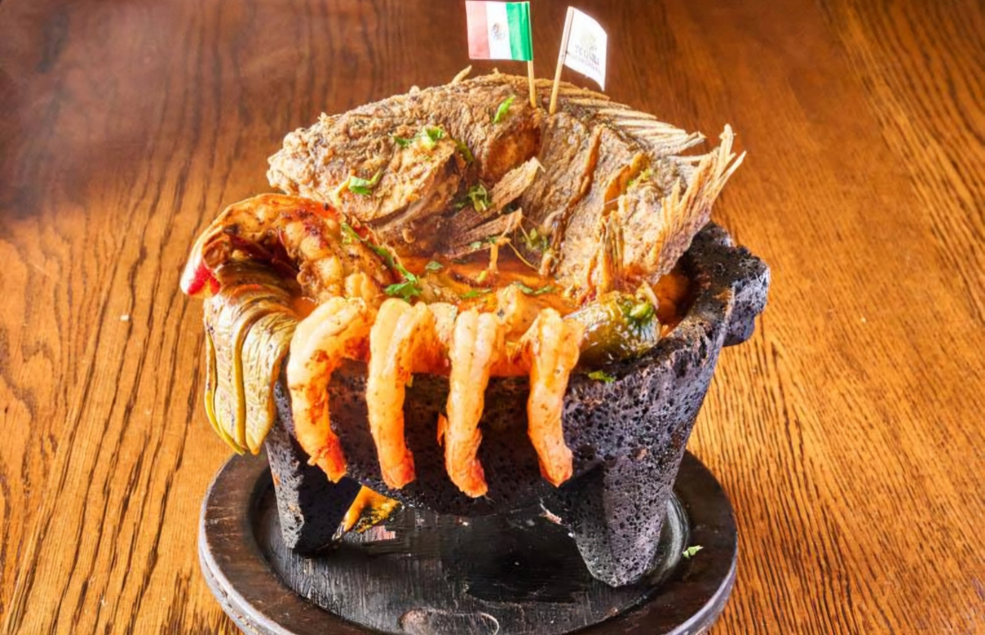 Seafood Molcajete