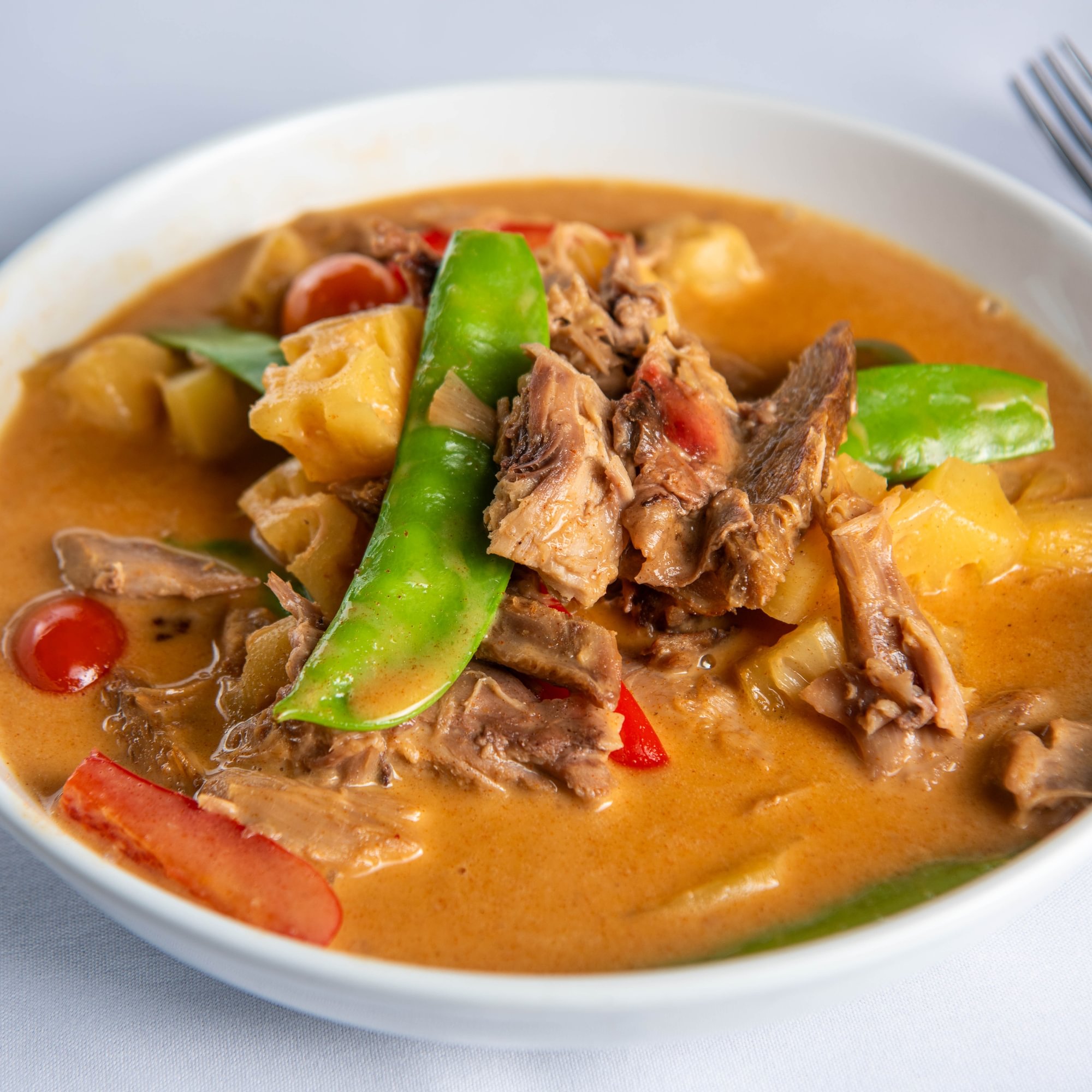 Pineapple Curry with Duck