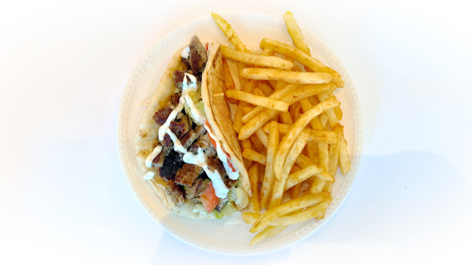 Lamb Gyro & 1 Side