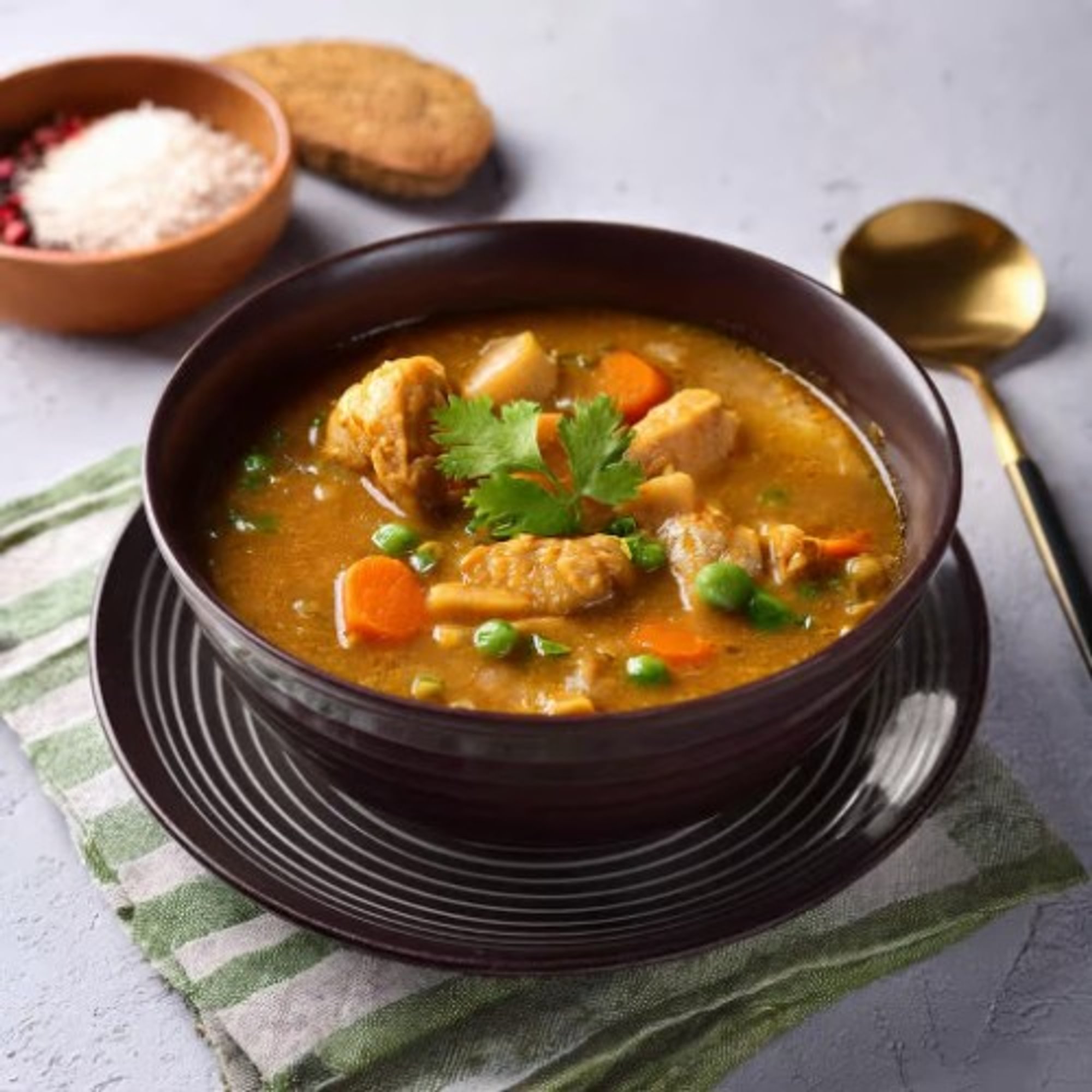 Lentil Chicken Soup