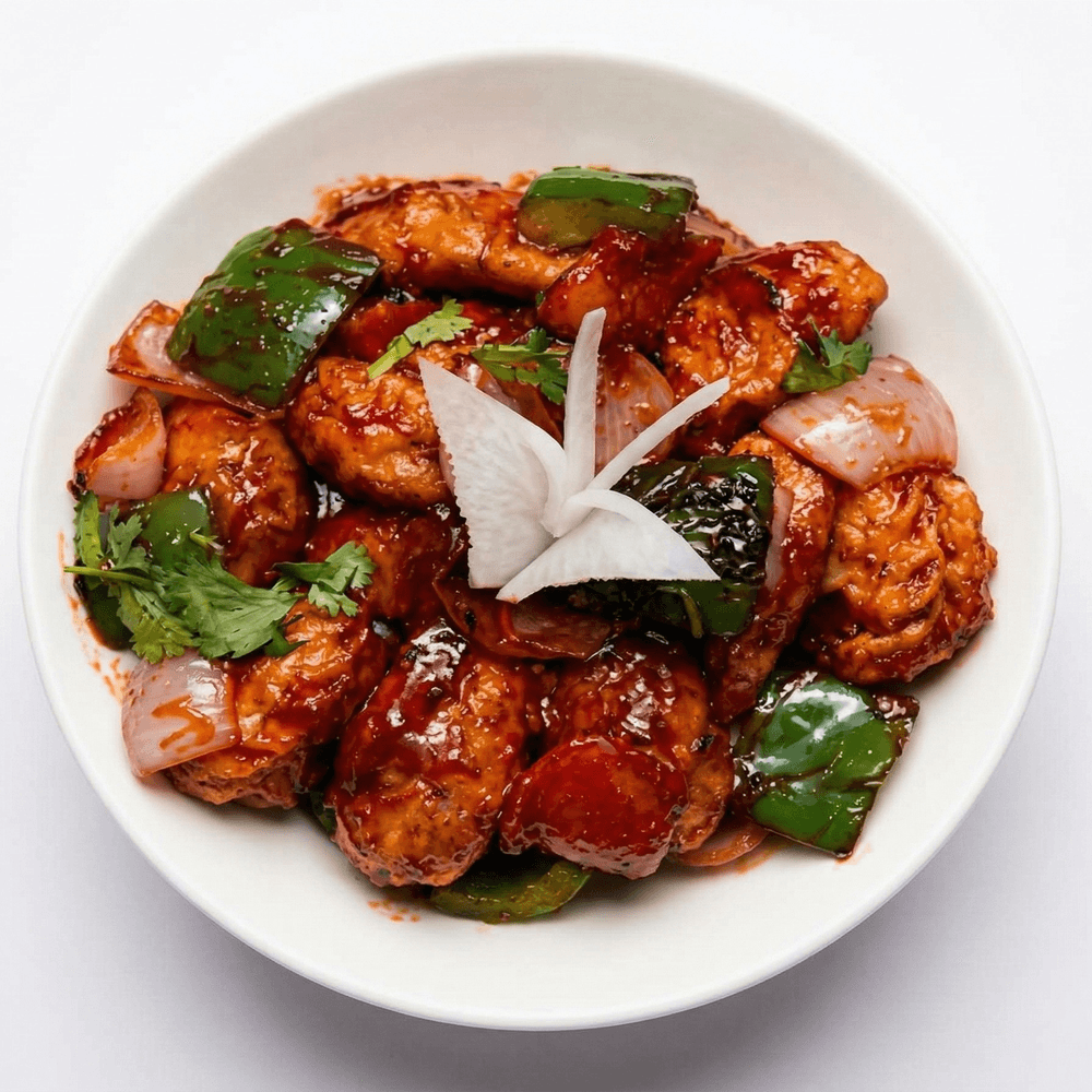 Chilli Veg Momo (V, DF, NF)