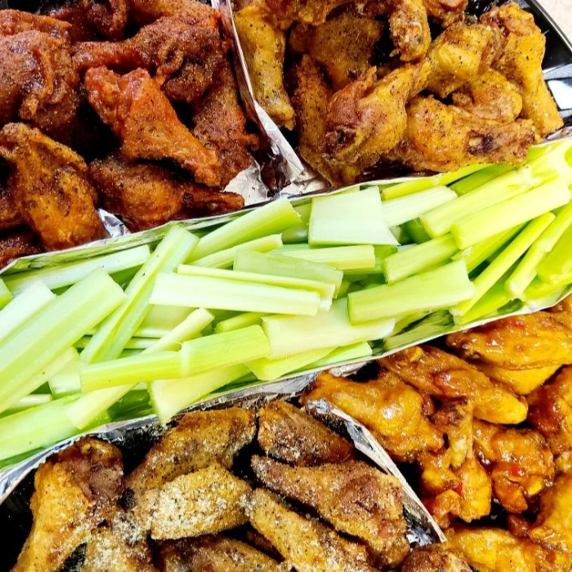 Buffalo Chicken Wings (50 Pieces)