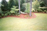 Edging and mulch Edging and mulch