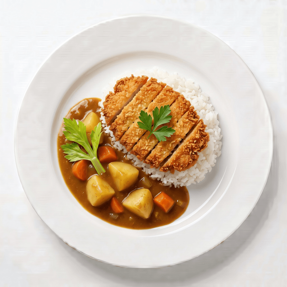 Japanese Curry with Chicken Katsu