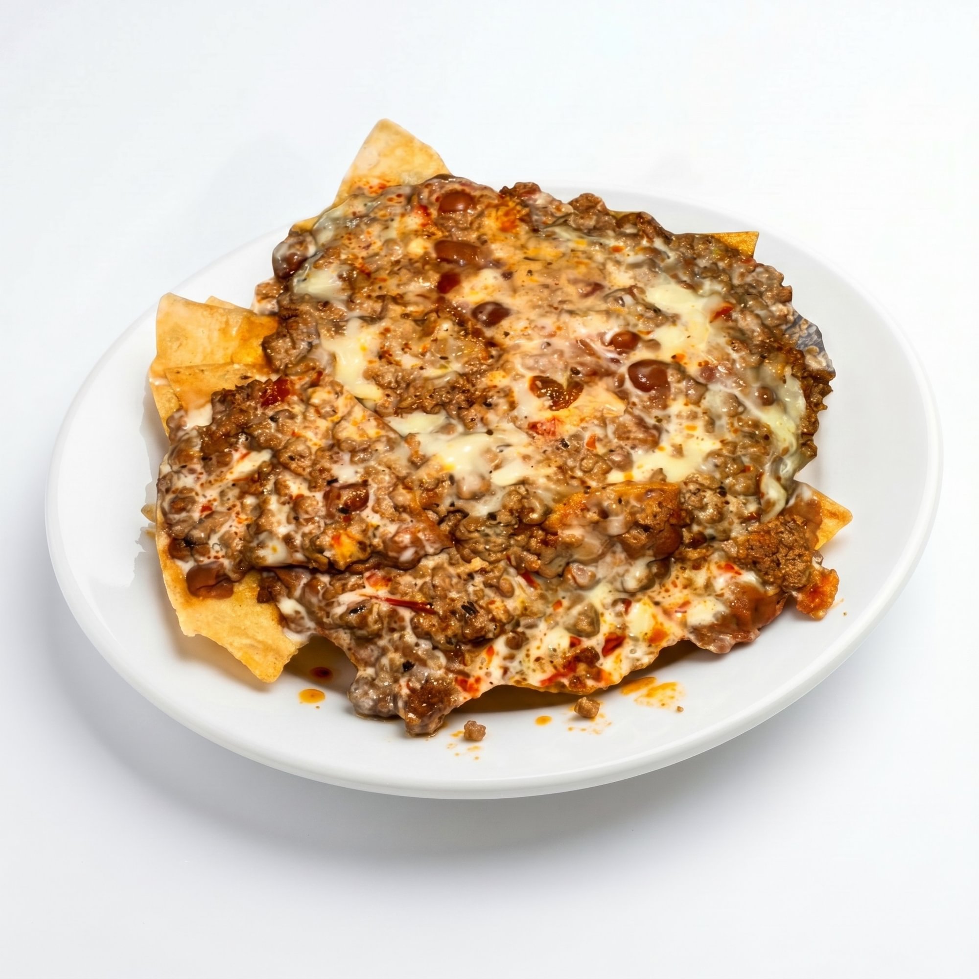 Beef & Bean Nachos