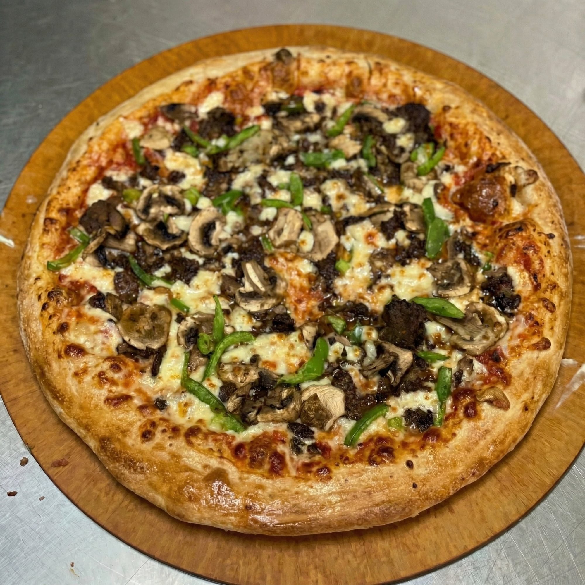 Philly Cheese Steak Pizza