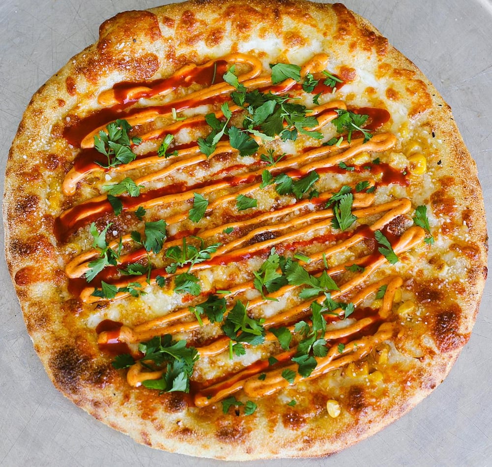 10" Elote Pizza
