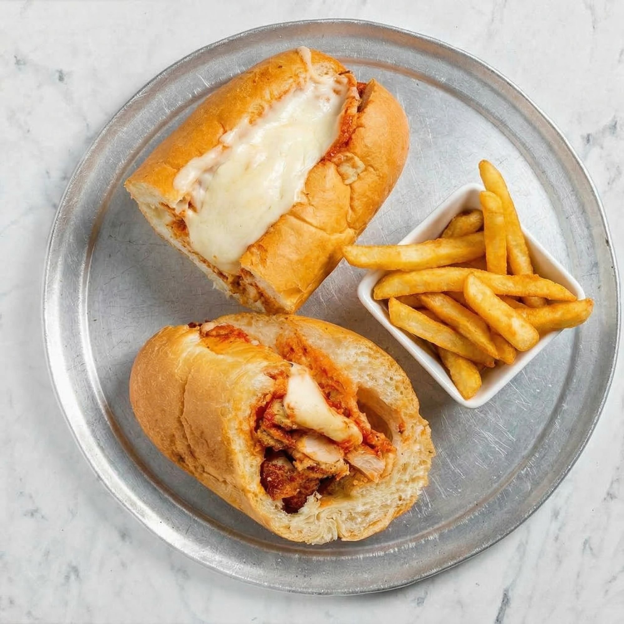 Chicken Parmesan Hot Sub
