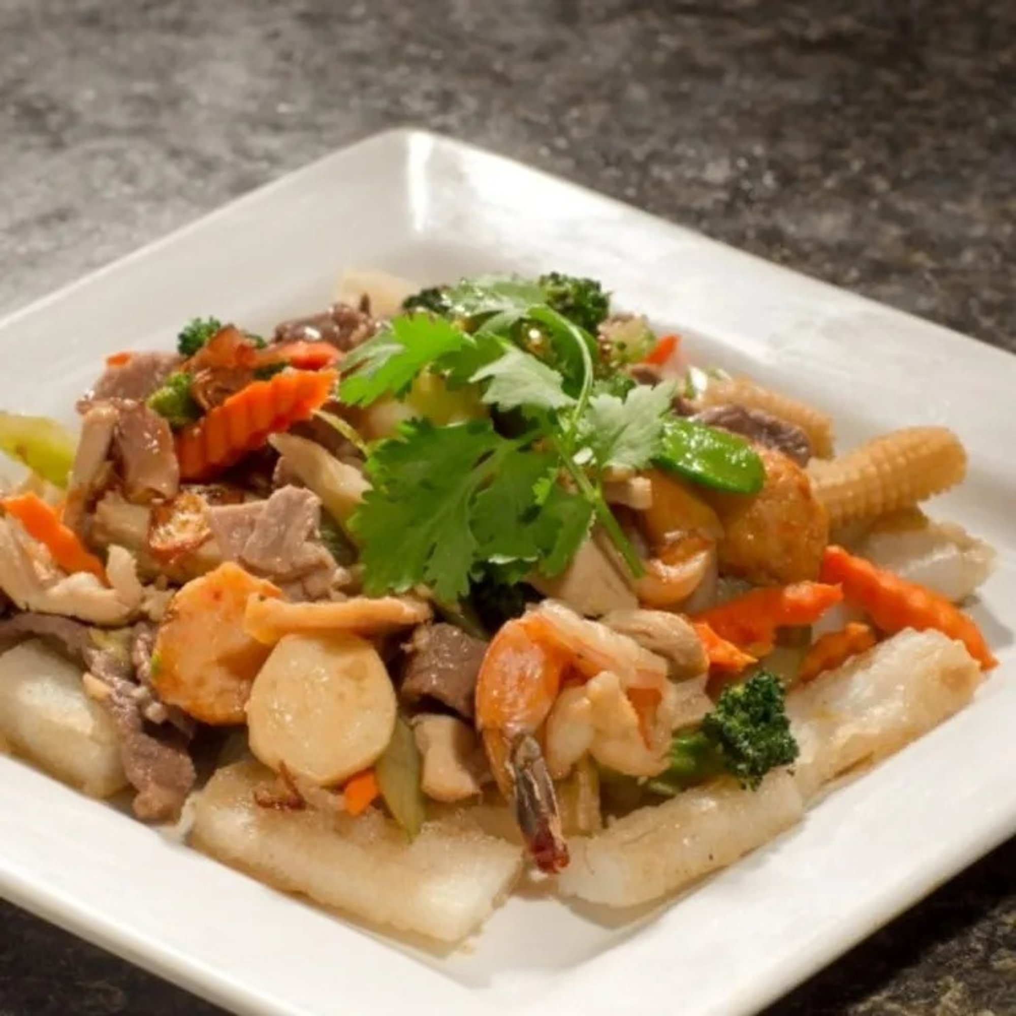 Special Combo Pan-Fried Noodle (Pho95 Ap Chao Thap Cam)