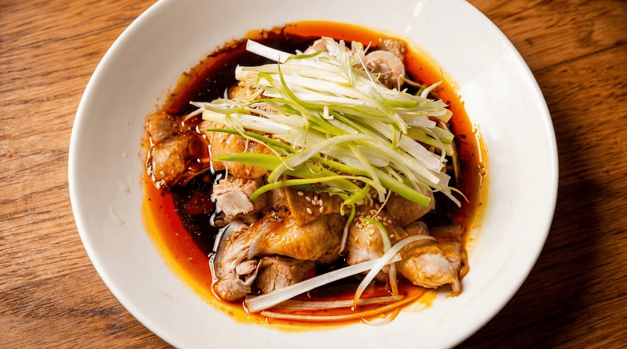 Pork Belly w/ Sweet Garlic Chili Oil