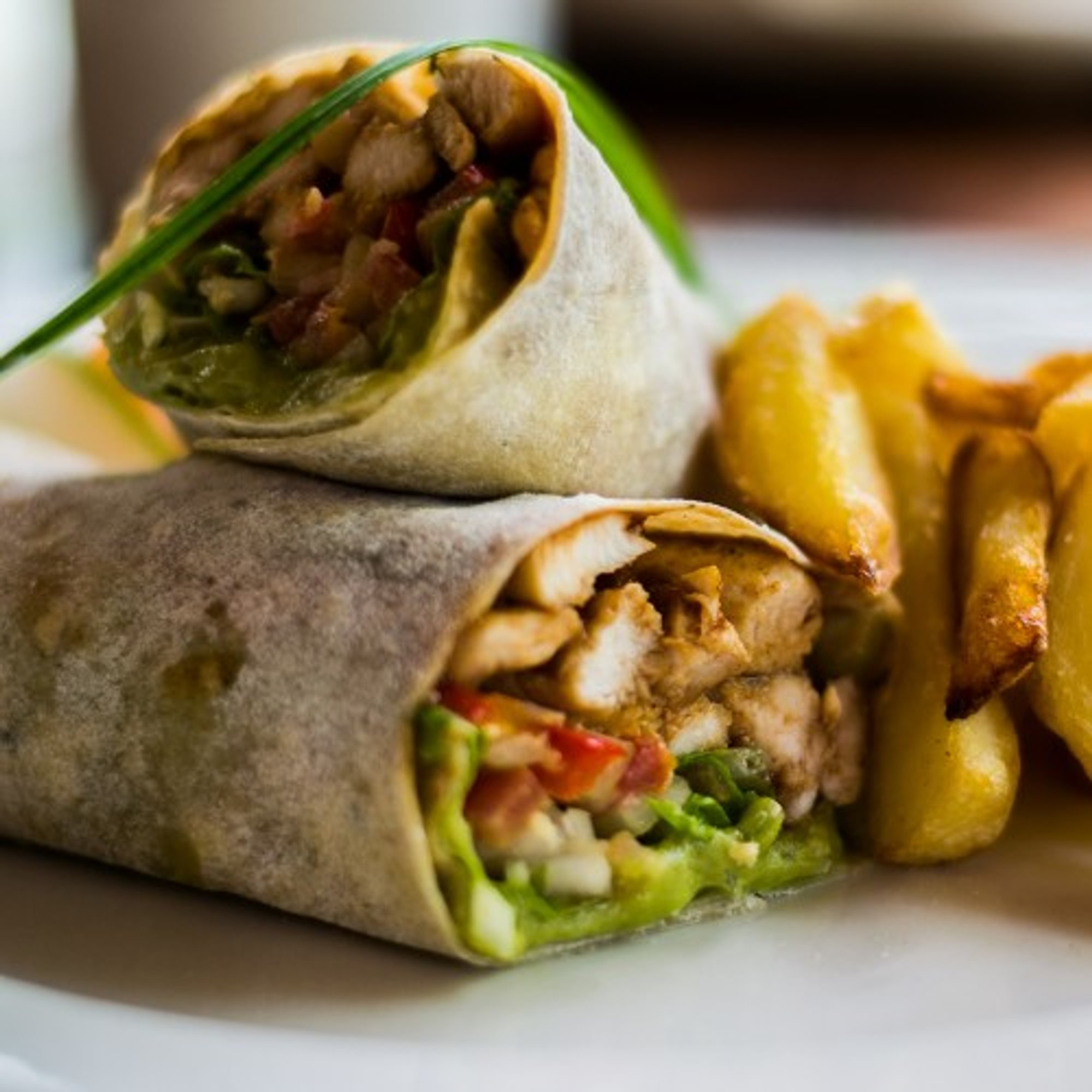 Fried Burrito Lunch