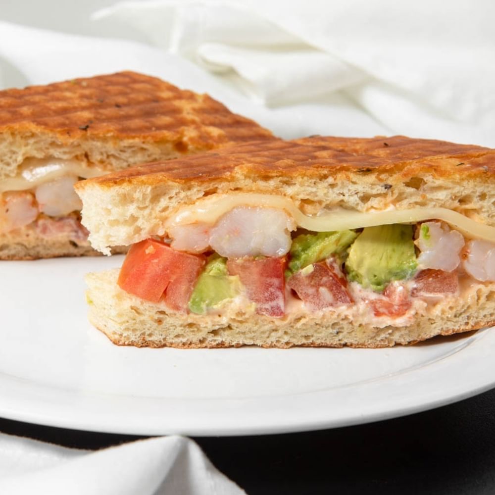 Shrimp and Avocado Sandwich