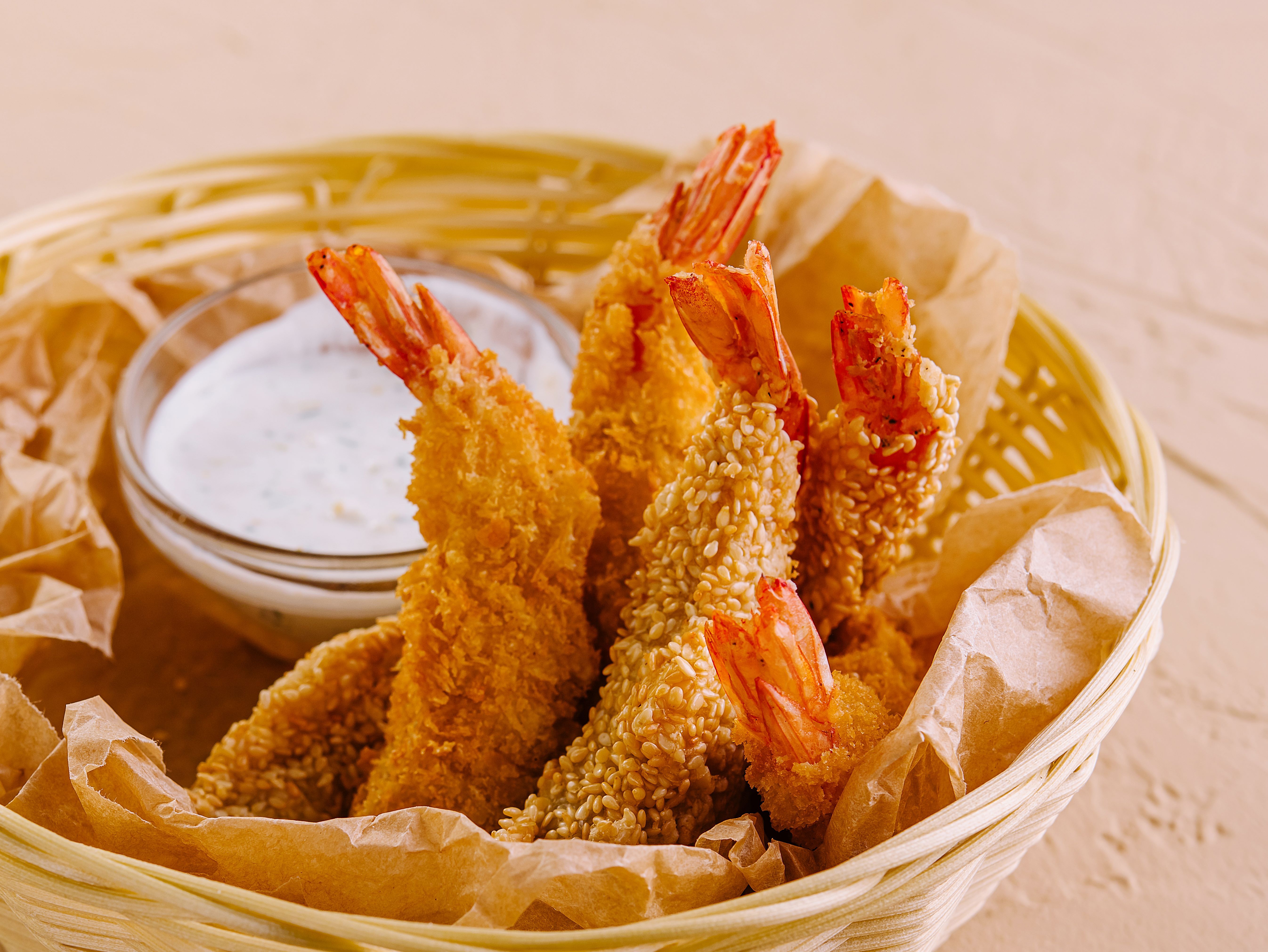 Crunchy Tempura Shrimp