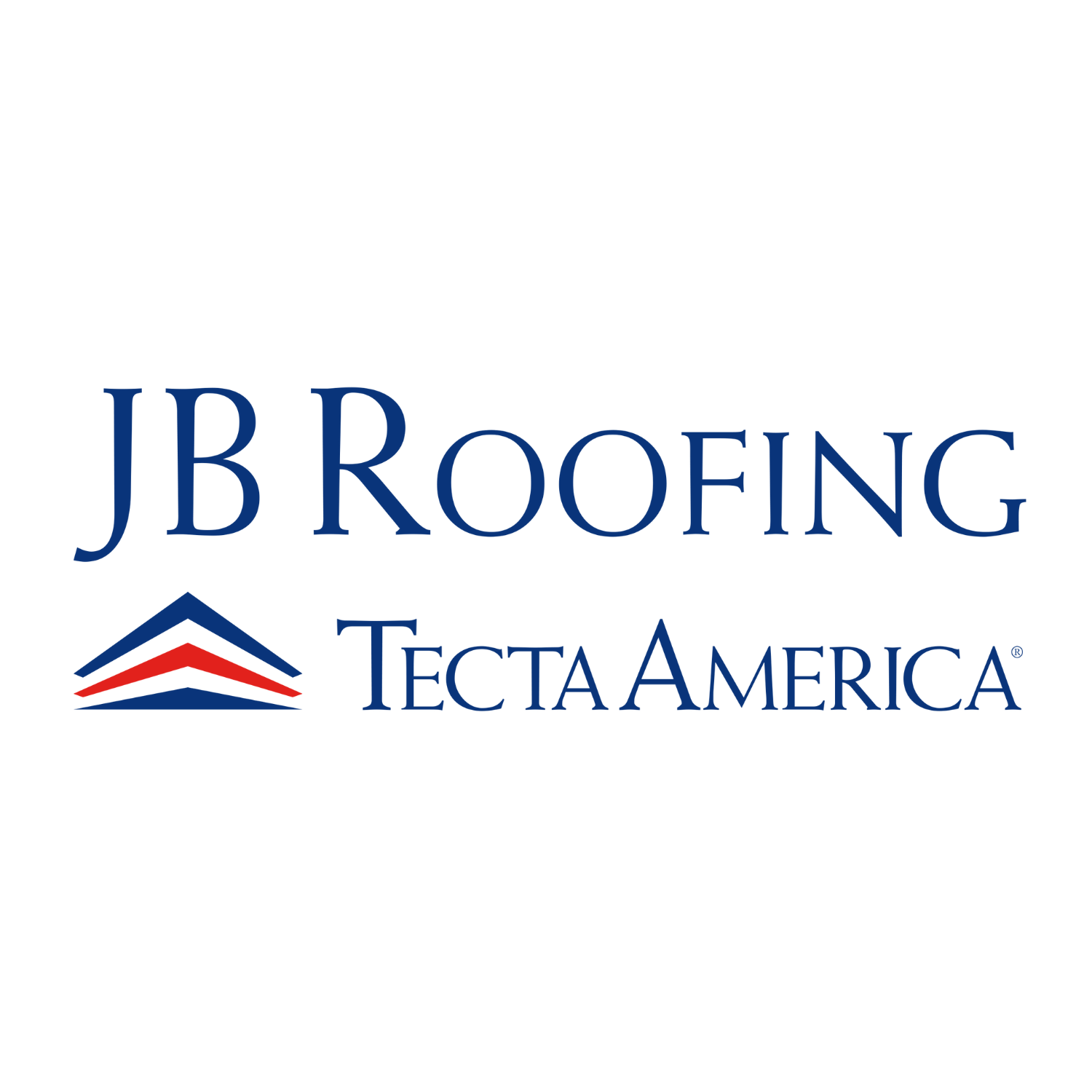 JB Roofing, a Tecta America Company Logo