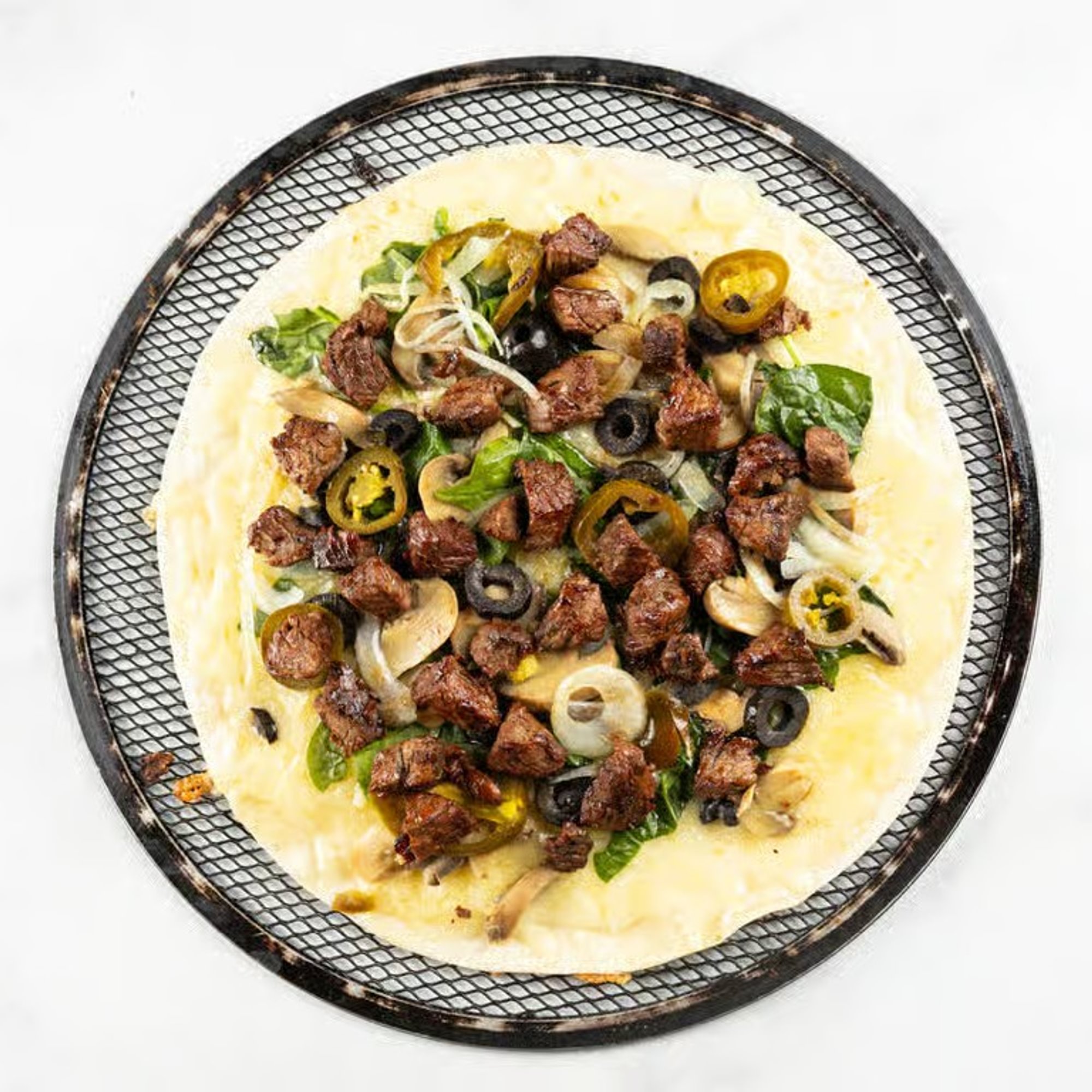 Steak Tip Queso Quesadilla
