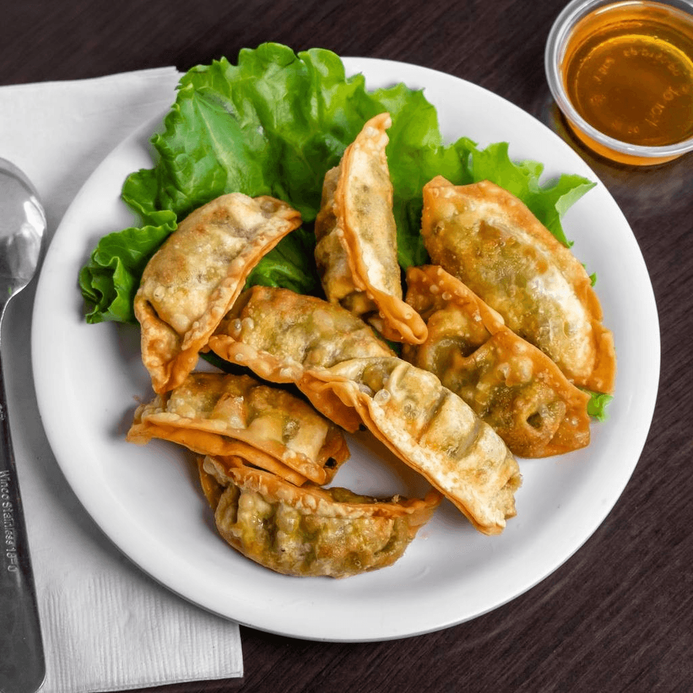 V2. Fried Vegan Dumplings (8 pieces)