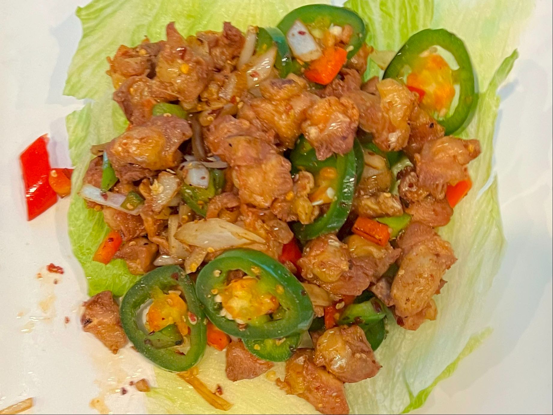 E8. Spicy Chicken Knee-Bone