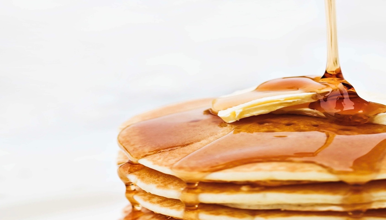 Three Golden Brown Pancakes