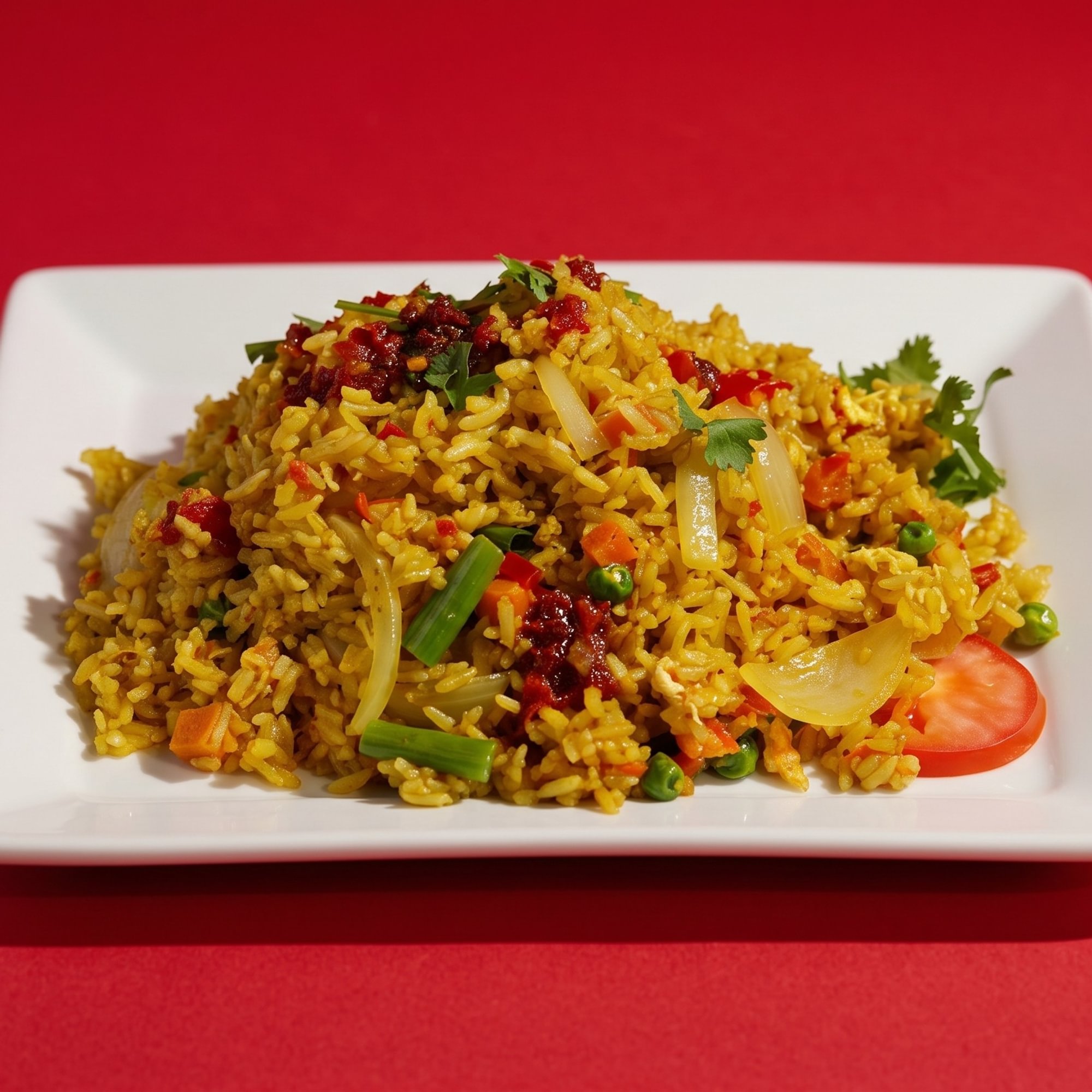 Yellow Curry Fried Rice