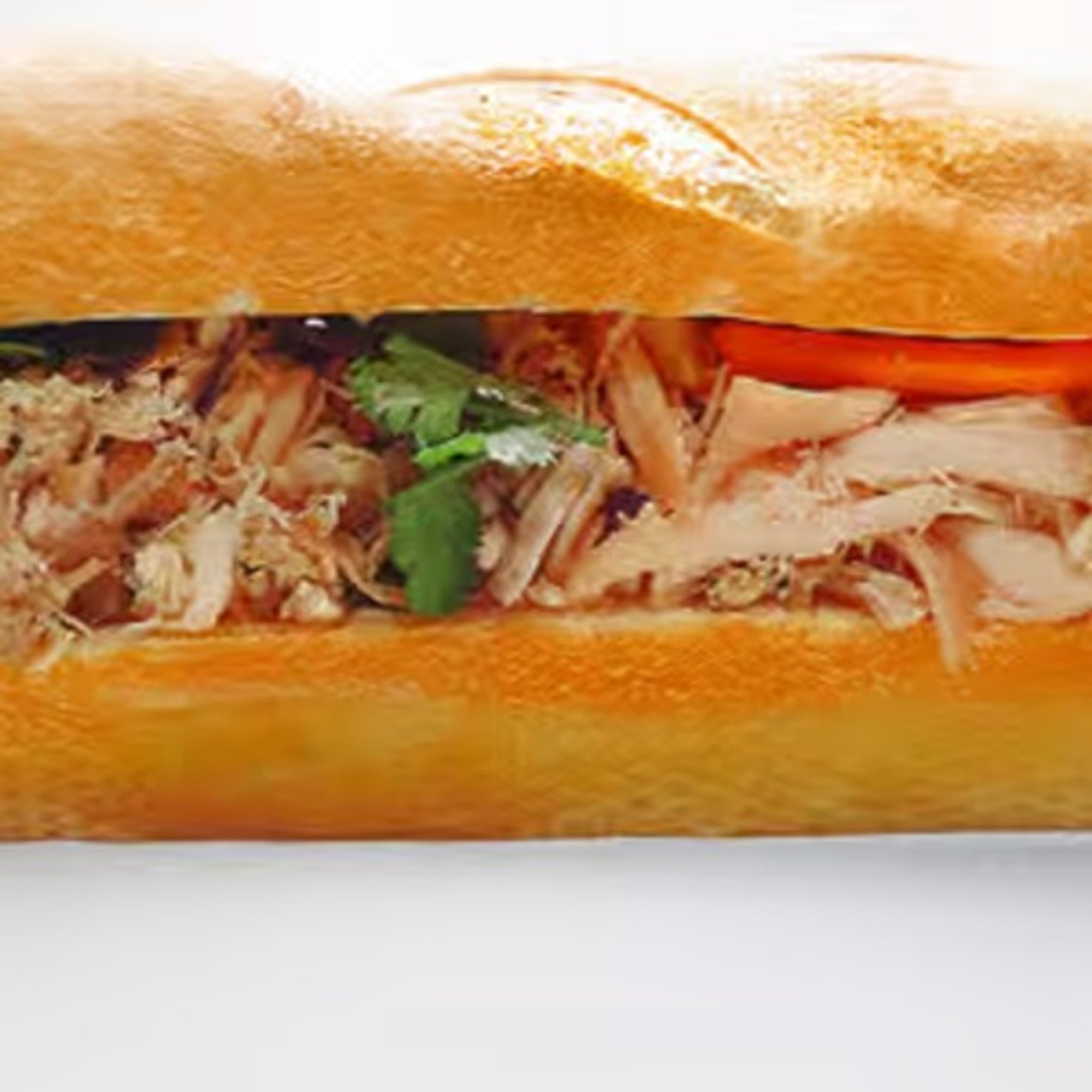 B4 Shredded Chicken Baguette
