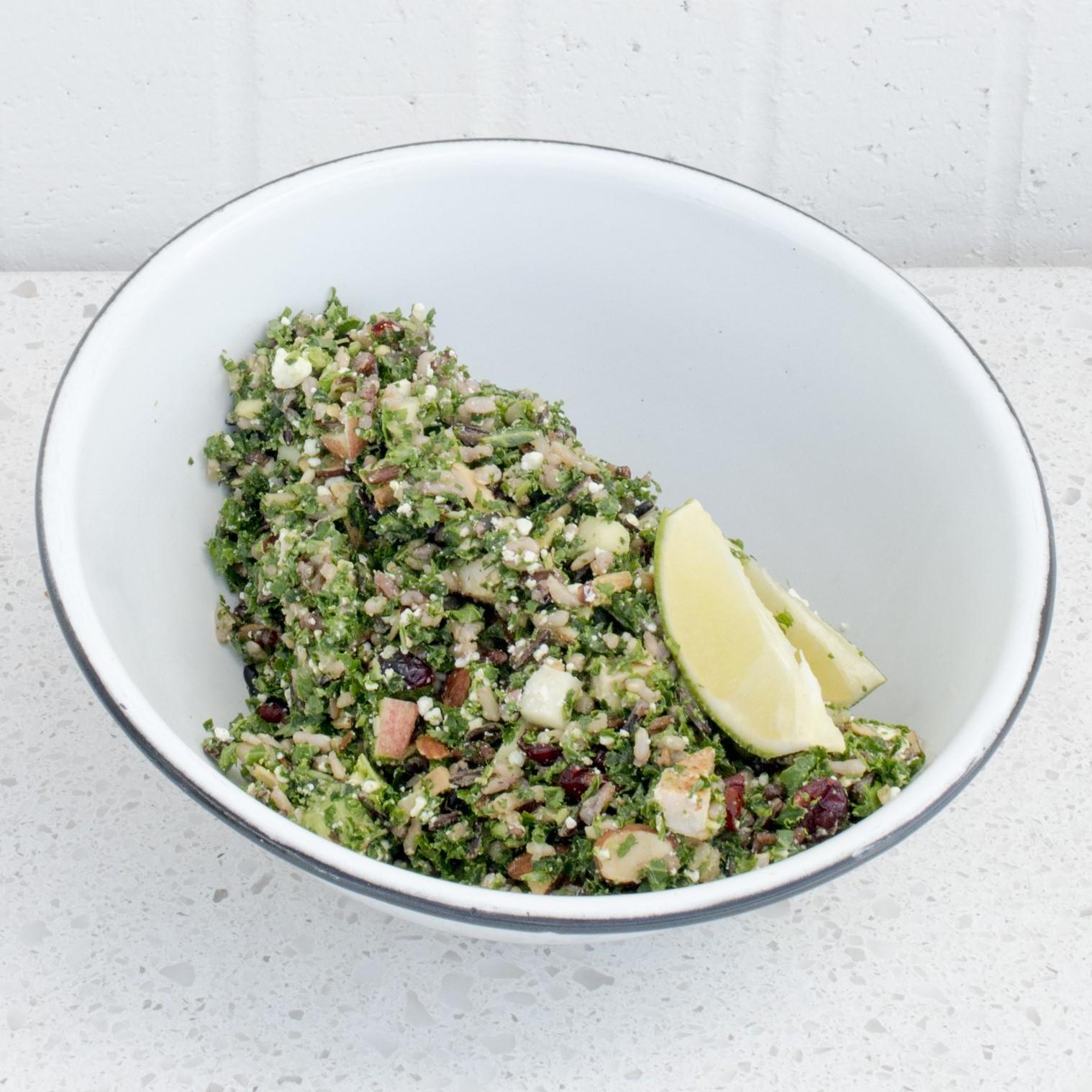 Wild Rice & Kale Salad