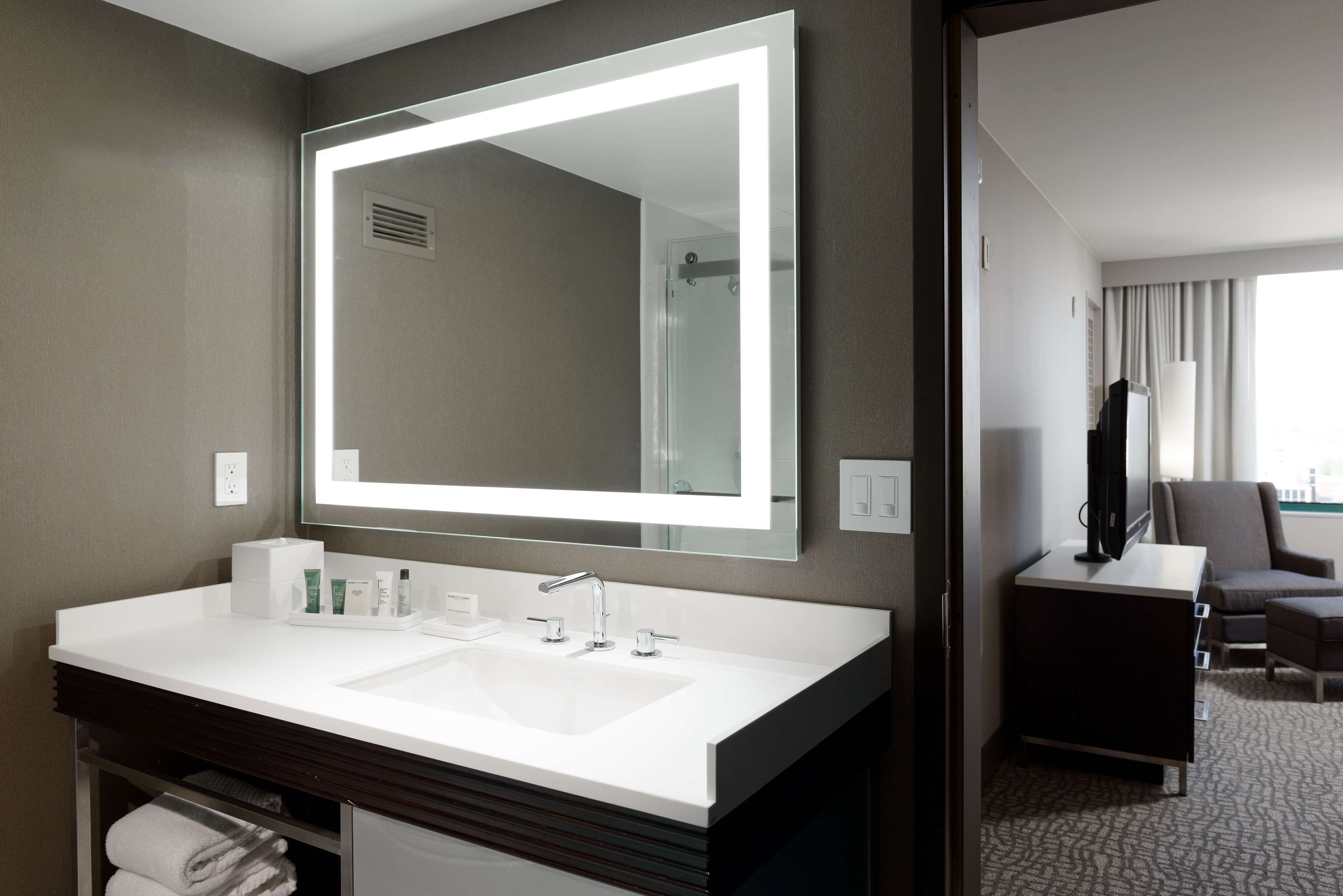 Guest room bath