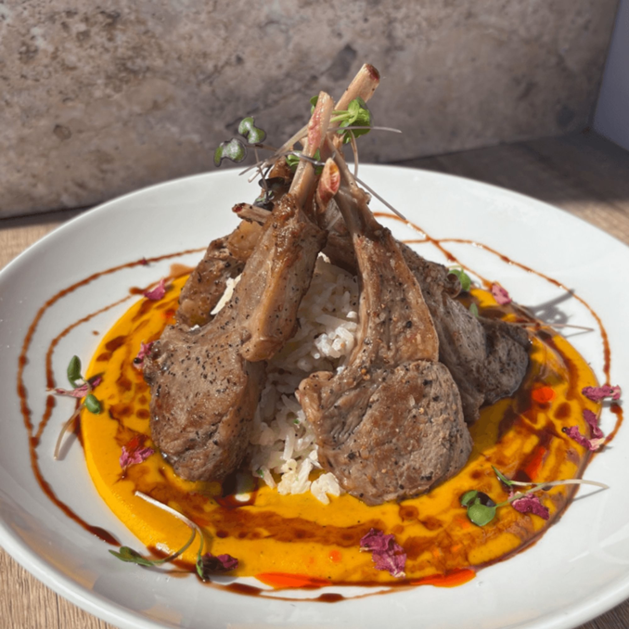 Grilled Lamb Lollipops