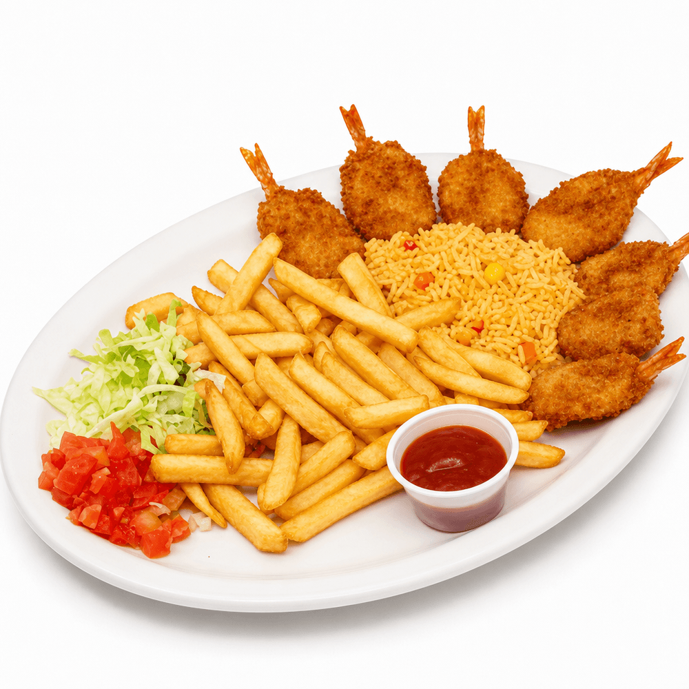 Camarones Empanizados