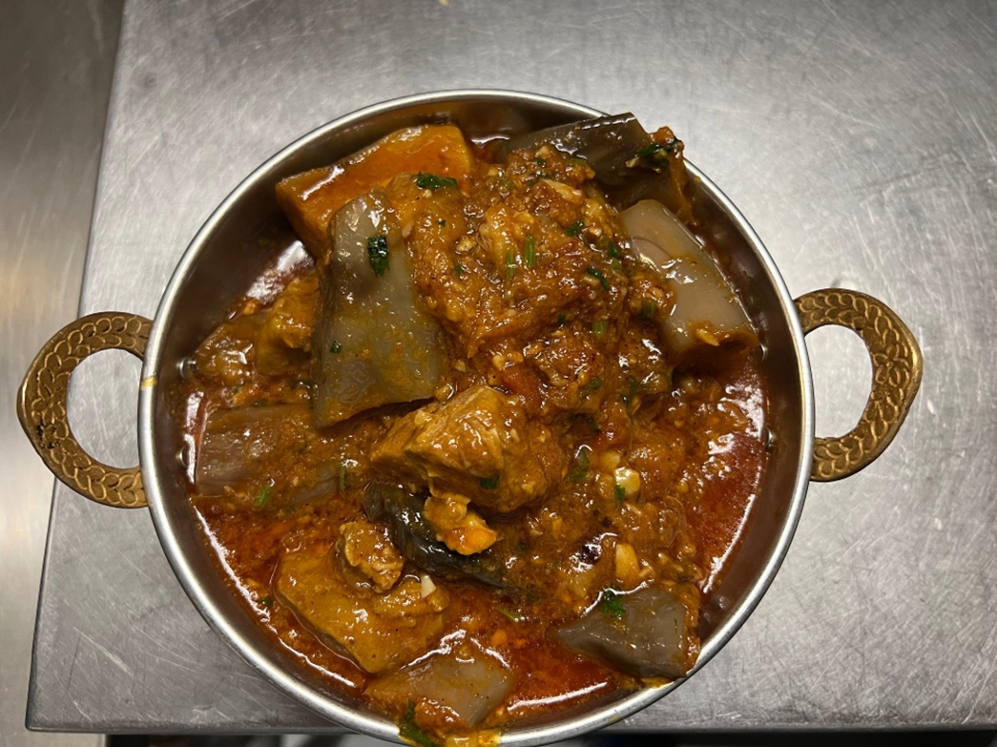 Lamb Baingan Curry
